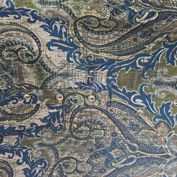 Perseption Concept NWOT size S paisley top - Picture 2 of 4